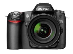 nikon d80 10.2mp digital slr camera kit with 18-55mm ed af-s dx zoom-nikkor lens
