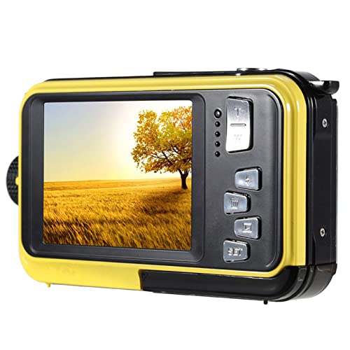 SHENGAO Underwater Camera - Dual Screens Full HD 2.7K 48MP Digital Camera LCD Displays