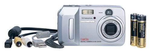 Olympus D595 5MP Digital Camera with 3x Optical Zoom