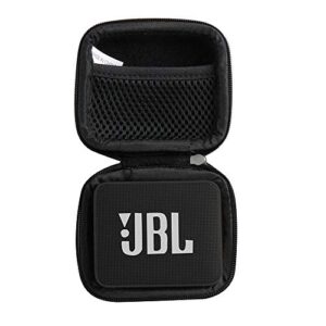 hermitshell travel case for jbl go2 – waterproof ultra portable bluetooth speaker