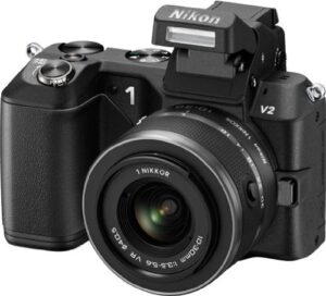 nikon 1 v2 14.2 mp digital camera – black