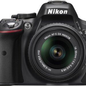Nikon D5300 Digital SLR with 18-55mm VR II Compact Lens Kit - Black (24.2 MP) 3.2 inch LCD