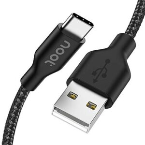 noot products charger cable for samsung galaxy fold z 3,z flip 3,s22,s21(ultra,plus),s20,s21 fe,s20 fe,a12,a32,note 20,s10,a21,a71,a51,a52,a11,a42,a02s-braided 6ft usb type c to a fast charging cord
