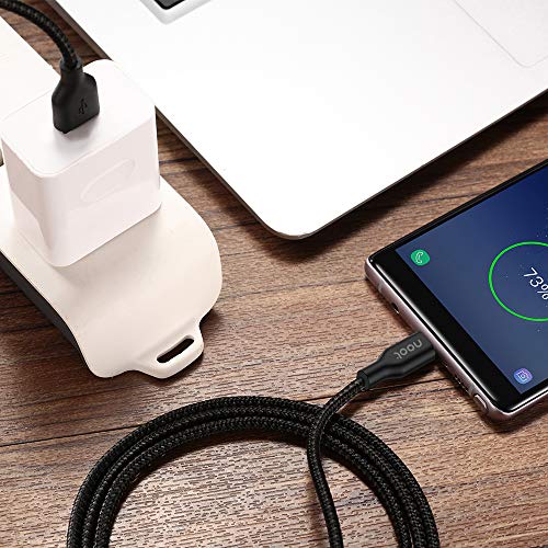 noot products Charger Cable for Samsung Galaxy Fold Z 3,Z Flip 3,S22,S21(Ultra,Plus),S20,S21 FE,S20 FE,A12,A32,Note 20,S10,A21,A71,A51,A52,A11,A42,A02s-Braided 6Ft USB Type C to A Fast Charging Cord
