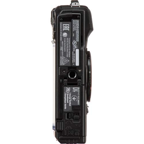 Olympus Tough TG-6 Digital Camera (Black) with 64GB Memory Card | Strap & Case