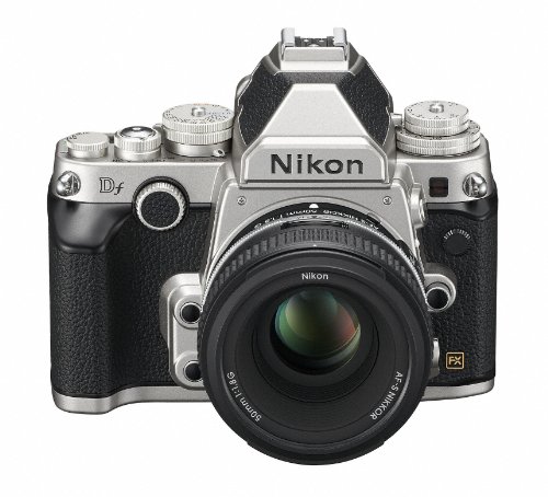 Nikon DSLR Camera Df 50mm f / 1.8G Special Edition kit Silver DFLKSL [International Version, No Warranty]