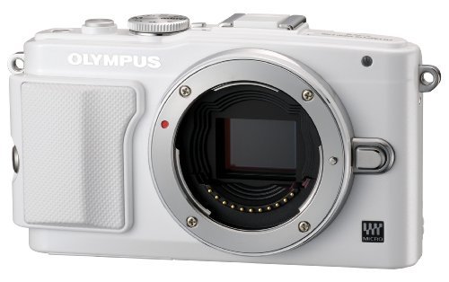 Olympus Pen Lite E-PL6 Digital Camera Body Only (White)