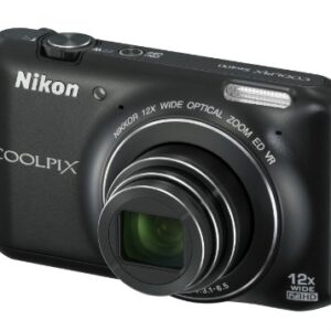 Nikon COOLPIX S6400 16 MP Digital Camera with 12x Optical Zoom and 3-inch LCD (Black) (OLD MODEL)