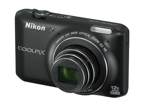 Nikon COOLPIX S6400 16 MP Digital Camera with 12x Optical Zoom and 3-inch LCD (Black) (OLD MODEL)