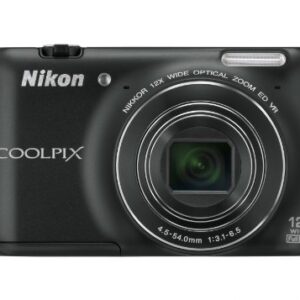 Nikon COOLPIX S6400 16 MP Digital Camera with 12x Optical Zoom and 3-inch LCD (Black) (OLD MODEL)