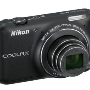 Nikon COOLPIX S6400 16 MP Digital Camera with 12x Optical Zoom and 3-inch LCD (Black) (OLD MODEL)