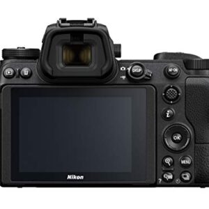 Nikon Z7 Full-Frame Mirrorless Interchangeable Lens Camera with 45.7MP Resolution, Body, Black, 1591