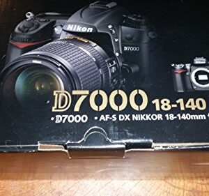 Nikon D7000 16.2MP DX-Format CMOS Digital SLR with 18-140mm f/3.5-5.6G ED VR AF-S DX NIKKOR Zoom Lens