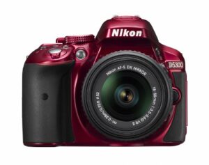 nikon d5300 24.2 mp cmos digital slr camera with 18-55mm f/3.5-5.6g ed vr ii auto focus-s dx nikkor zoom lens – international version (no warranty)
