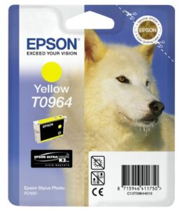 ink epson t0964 yellow ultrachrome k3 | stylus photo r2880