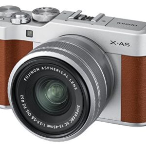 Fujifilm X-A5 Mirrorless Digital Camera w/XC15-45mmF3.5-5.6 OIS PZ Lens - Brown
