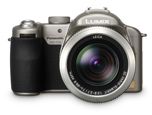 Panasonic Lumix DMC-FZ30S 8MP Digital Camera with 12x Image Stabilized Optical Zoom (Silver)