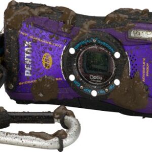 Pentax Optio WG-1 Adventure Series 14 MP Waterproof Digital Camera with 5x Wide-Angle Optical Zoom (Purple)