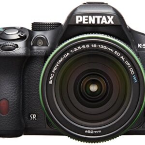 Pentax K-50 16MP Digital SLR with 18-135mm Lens (Black) - International Version