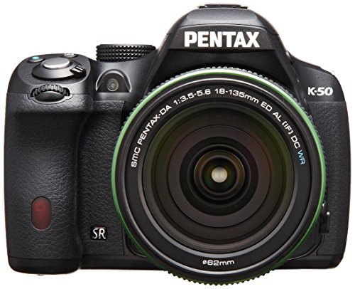 Pentax K-50 16MP Digital SLR with 18-135mm Lens (Black) - International Version