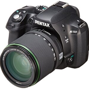 Pentax K-50 16MP Digital SLR with 18-135mm Lens (Black) - International Version