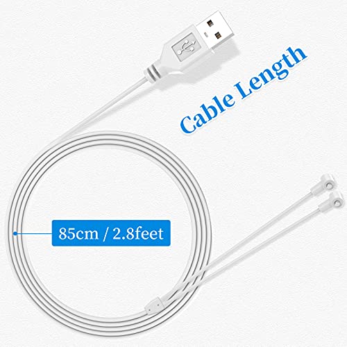 Fast Charging Magnetic USB Cable Cord Universal Charger for Massager, Compatible with Power Bank, Phone Charger Adapter & Computer, Suitable for Most Magnetic Massagers