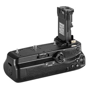 neewer battery grip replacement for bg-r10 compatible with canon eos r5 r5c r6 r6 mark ii mirrorless cameras, powered by lp-e6/lp-e6n/lp-e6nh batteries for stable vertical shooting