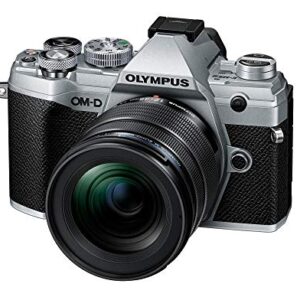 Olympus OM-D E-M5 Mark III Silver Body with Black M.Zuiko Digital ED 12-45mm F4.0 PRO Lens Kit