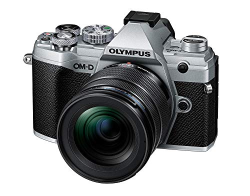 Olympus OM-D E-M5 Mark III Silver Body with Black M.Zuiko Digital ED 12-45mm F4.0 PRO Lens Kit