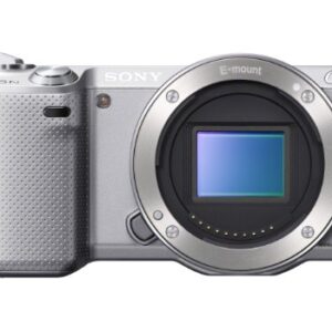 Sony NEX-5N 16.1 MP Compact Interchangeable Lens Touchscreen Camera With 18-55mm Lens (Silver)