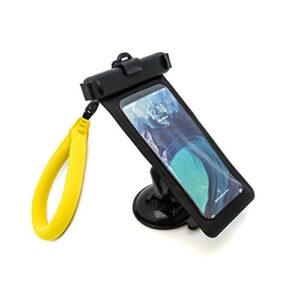 xventure griplox waterproof suction mount phone holder for marine boats iphone x 8 plus 7 se 6s 6 5s 5 samsung galaxy s9 s8 s7 s6 s5 note google pixel 2 xl lg nexus sony nokia (xv1-863-2)