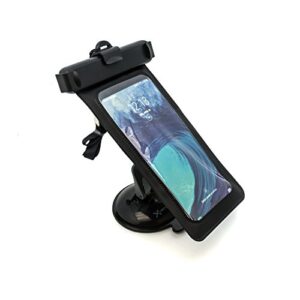 Xventure Griplox Waterproof Suction Mount Phone Holder for Marine Boats iPhone X 8 Plus 7 SE 6s 6 5s 5 Samsung Galaxy S9 S8 S7 S6 S5 Note Google Pixel 2 XL LG Nexus Sony Nokia (XV1-863-2)