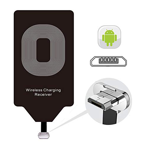 Wireless Charging Adapter Charger Receiver Compatible LG G4 Stylo 2 3 G4 G3 G2 V10 K7 Q6 K20 Samsung Galaxy S4 S3 J7 Pro A12 A11 A10 Note 4 Moto G5 Plus G5S E5 E4 Micro USB Module Card Android Charge