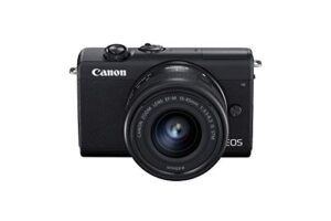 canon eos m200 mirrorless digital camera with 15-45mm lens international version