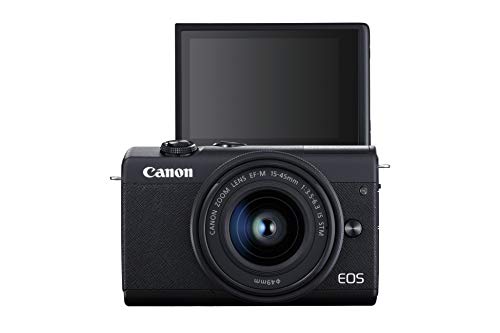 Canon EOS M200 Mirrorless Digital Camera with 15-45mm Lens International Version