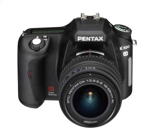 Pentax K100D 6.1MP Digital SLR Camera Shake Reduction and 18-55mm f/3.5-5.6 Lens