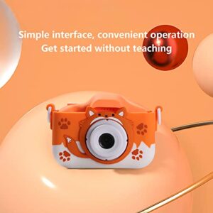 Yeahitch New Children's Photography Video HD Mini Digital Camera Front and Rear Dual Lens 4000W HD Children's Gift Camera Christmas Parent Child Gift