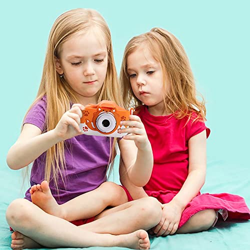 Yeahitch New Children's Photography Video HD Mini Digital Camera Front and Rear Dual Lens 4000W HD Children's Gift Camera Christmas Parent Child Gift