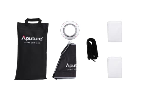 Aputure Light Box 4545 Square Soft Box for Aputure Amaran COB 60X S, Amaran 60D S,Aputure 100D S, Aputure 200X S Series LED Video Light