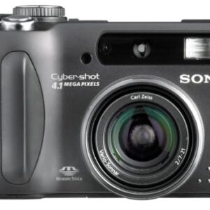 Sony DSCS85 CyberShot 4.1MP Digital Still Camera w/ 3x Optical Zoom