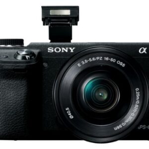 Sony NEX-6L/B Mirrorless Digital Camera with 16-50mm Power Zoom Lens and 3-Inch LED (Black) (OLD MODEL)