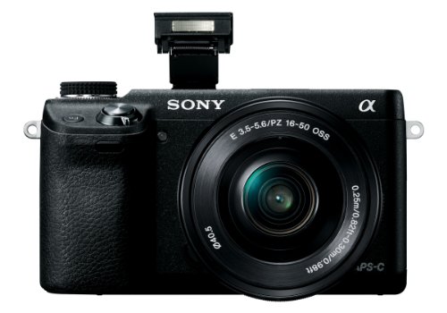 Sony NEX-6L/B Mirrorless Digital Camera with 16-50mm Power Zoom Lens and 3-Inch LED (Black) (OLD MODEL)