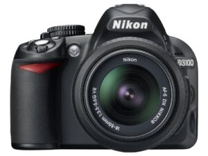 nikon d3100 14.2mp dslr camera with af-s dx 18-55mm f/3.5-5.6 vr zoom lens – (black) (discontinued) (renewed)