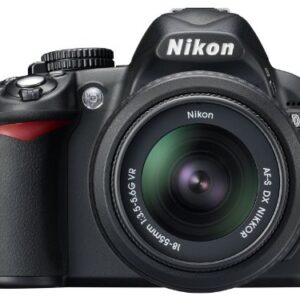 Nikon D3100 14.2MP DSLR Camera with AF-S DX 18-55mm f/3.5-5.6 VR Zoom Lens - (Black) (Discontinued) (Renewed)