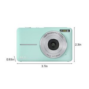 1080P HD Digital Camera Video Camera Small Camera, 2.5in LCD Display Screen, 32GB Micro SD Cards, 16X Digital Zoom, Kids Digital Camera for Girls Boys Adults