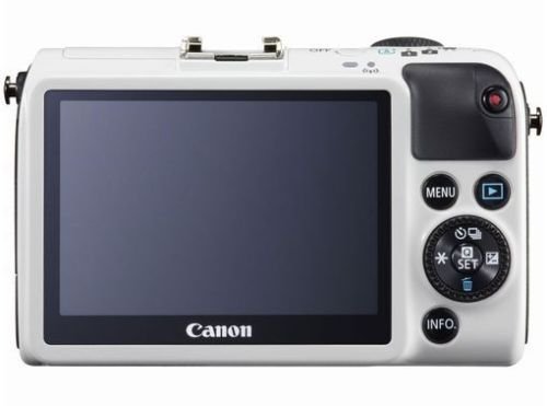 Canon EOS M2 Mark II 18.0 MP Digital Camera with 18-55MM F/3.5-5.6 IS EF-M STM Lens (White) - International Version (No Warranty)