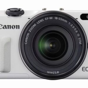 Canon EOS M2 Mark II 18.0 MP Digital Camera with 18-55MM F/3.5-5.6 IS EF-M STM Lens (White) - International Version (No Warranty)