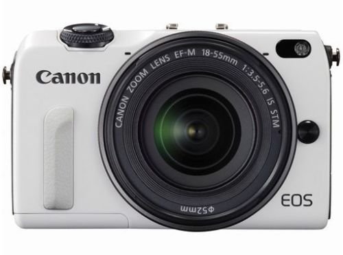 Canon EOS M2 Mark II 18.0 MP Digital Camera with 18-55MM F/3.5-5.6 IS EF-M STM Lens (White) - International Version (No Warranty)