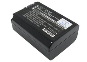 replacement battery for sony dlsr a55, ilce-5000, ilce-5100, ilce-6000, ilce-7, ilce-7/b, ilce-7k/b, ilce-7r/b, ilce-7s, mirrorless alpha a3000, mirrorless alpha a5000, 7.4v/1300mah