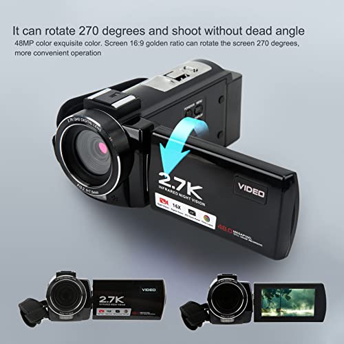 HD Digital Camera Wireless Control Camera 3 Inch IPS Screen 100240V for Recording (US Plug)